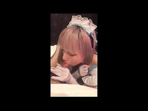 ❤️ Idolo giapponese [mayuka], costume da cameriera francese, parte 1, pompino e masturbazione con lozione ️❌ Video anale à co.doujin-sexy.ru ❌️